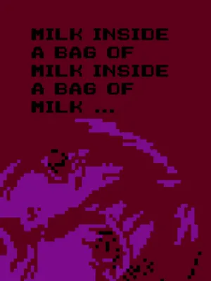 Milk inside a bag of milk inside a bag of milk